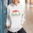 Retro Easily Distracted By Cameras & Books Photography Graphic Youth Hoodie
