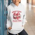 Romance Book Reading Bookish Romance Reader Social Club Graphic Youth Hoodie Romance Book Reading Bookish Romance Reader Social Club Graphic Youth Hoodie