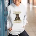 i Have Selective Hearing Cat Coffee Books Retro Graphic Youth Hoodie