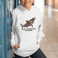 Shark Costume Teens Books Nerds Shark Stuffed Animal Sharks Graphic Youth Hoodie