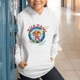 Shazam Comic Book Art Heroic Portrait Vintage Graphic Youth Hoodie