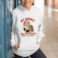 Smut Reader Christmas My Books May Be Naughty But I'm Nice Graphic Youth Hoodie