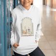 Tale As Old As Time Rose Candle And Book Graphic Youth Hoodie