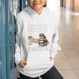 Tiny Dinosaur Read Books & Pet My Bearded Dragon Lover Premium Tri-Blend Graphic Youth Hoodie
