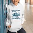 I Tried To Form A Gang But It Turned Into A Book-Club Reader Premium Tri-Blend Graphic Youth Hoodie