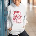 Valentines Book Lover Romance Books Are My Love Language Graphic Youth Hoodie