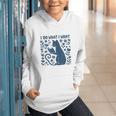 I Do What I Want Cat Reading Book Boho Flowers Vintage Graphic Youth Hoodie