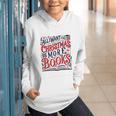 All I Want For Christmas Is More Books Teacher Xmas Holiday Graphic Youth Hoodie