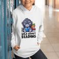 Wild About Reading Book Lover Gorilla Graphic Youth Hoodie Wild About Reading Book Lover Gorilla Graphic Youth Hoodie