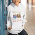 A Woman Cannot Survive On Books Alone She Needs Yarn Crochet Premium Tri-Blend Graphic Youth Hoodie