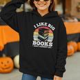 I LIKE BIG BOOKS AND I CANNOT LIE Book Lover Print Graphic Youth Hoodie I LIKE BIG BOOKS AND I CANNOT LIE Book Lover Print Graphic Youth Hoodie