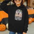 The Book Is Always Better Graphic Youth Hoodie