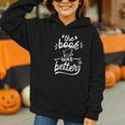 The Book Was Better Reader Teacher Librarian Reading Lovers Graphic Youth Hoodie The Book Was Better Reader Teacher Librarian Reading Lovers Graphic Youth Hoodie