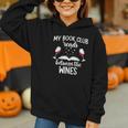 My Book Club Reads Between The Wines Bookworm Humor Graphic Youth Hoodie My Book Club Reads Between The Wines Bookworm Humor Graphic Youth Hoodie