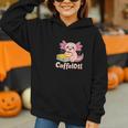 Caffelotl Cute Axolotl Pun Coffee Book Lover Kawaii Humor Graphic Youth Hoodie Caffelotl Cute Axolotl Pun Coffee Book Lover Kawaii Humor Graphic Youth Hoodie