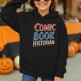 Comic Book Historian Vintage Comic Book Collector Graphic Youth Hoodie