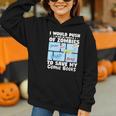 Comics Collecting Book Collector Guide Comics Lover Graphic Youth Hoodie