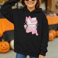 Coquette Reading Book Lover Pink Bow Bookish Mom & Daughter Graphic Youth Hoodie Coquette Reading Book Lover Pink Bow Bookish Mom & Daughter Graphic Youth Hoodie