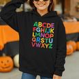 Cute ABCs Shirt Alphabet Colorful Letters Reading Books Kids Graphic Youth Hoodie Cute ABCs Shirt Alphabet Colorful Letters Reading Books Kids Graphic Youth Hoodie