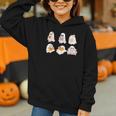 Cute Spooky Reading Book Halloween Fall Ghost Autumn Graphic Youth Hoodie Cute Spooky Reading Book Halloween Fall Ghost Autumn Graphic Youth Hoodie