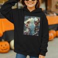 David And Goliath Bible Book Of Samuel King David Comic Graphic Youth Hoodie