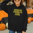 Dungeon Crawler Carl Yellow Text Logo LitRPG Series Book Graphic Youth Hoodie