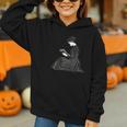 Emily Dickinson Reading A Book Graphic Youth Hoodie Emily Dickinson Reading A Book Graphic Youth Hoodie