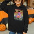 Fantasy Reader Society Reading Book Retro Bookworm Reader Graphic Youth Hoodie