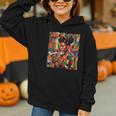 Geometric History Educated Women Reading Book Melanin Graphic Youth Hoodie Geometric History Educated Women Reading Book Melanin Graphic Youth Hoodie