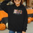 Just One More Chapter Book Lovers Reading Teacher Graphic Youth Hoodie Just One More Chapter Book Lovers Reading Teacher Graphic Youth Hoodie