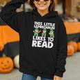 This Little Leprechaun Likes To Read St Patrick's Day Book Graphic Youth Hoodie This Little Leprechaun Likes To Read St Patrick's Day Book Graphic Youth Hoodie