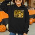 Midnight Reading Club Night Owl Book Readers Graphic Youth Hoodie