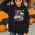 Once Upon A Time There Was A Girl Who Really Loved Books It Graphic Youth Hoodie Once Upon A Time There Was A Girl Who Really Loved Books It Graphic Youth Hoodie