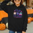 Plan For Today Coffee Yarn Books Sewing Knitter Knitting Graphic Youth Hoodie