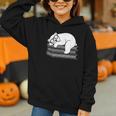 Polar Bear Reading Book Pajama Sleep Graphic Youth Hoodie Polar Bear Reading Book Pajama Sleep Graphic Youth Hoodie