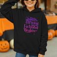 Quietly Thriving In Fictional Realms Book Lovers Graphic Youth Hoodie