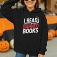 I Read Banned Books Defiant And Bold Graphic Youth Hoodie I Read Banned Books Defiant And Bold Graphic Youth Hoodie