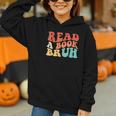 Read A Book Bruh Read Reading Librarian Boys Teen Kids Graphic Youth Hoodie