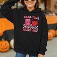 Read Your Heart Out Cute Reading Book Lover Graphic Youth Hoodie Read Your Heart Out Cute Reading Book Lover Graphic Youth Hoodie