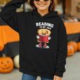 Reading Is My Jam I Love To Read Books Graphic Youth Hoodie Reading Is My Jam I Love To Read Books Graphic Youth Hoodie