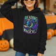 Reading Is Magical Dragon Tee Perfect For Book Lovers Kids Graphic Youth Hoodie