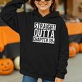 Straight Outta Chapter 39 Cute Book Lover Reader Graphic Youth Hoodie