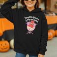 Valentines Book Lover Forget The Flowers And Buy Me Books Graphic Youth Hoodie
