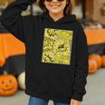 Varsity-Gold Yellow Comic Book University Varsity-Gold Graphic Youth Hoodie