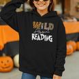 WILD ABOUT READING Reading Books Bookworm Library Day Graphic Youth Hoodie WILD ABOUT READING Reading Books Bookworm Library Day Graphic Youth Hoodie
