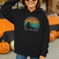 Women's Never Underestimate The Power Of A Girl With Book Reading Graphic Youth Hoodie