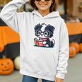 Adorable Book Lover Border Collie With Reading Glasses Cute Raglan Baseball Tee Graphic Youth Hoodie Adorable Book Lover Border Collie With Reading Glasses Cute Raglan Baseball Tee Graphic Youth Hoodie