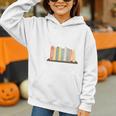 Applied Behavior Analysis Book Wildflower ABA RBT Therapist Graphic Youth Hoodie
