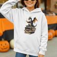 Book Dragon Graphic Youth Hoodie