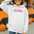 Hot Girls Read Books Book Lovers Graphic Youth Hoodie Hot Girls Read Books Book Lovers Graphic Youth Hoodie